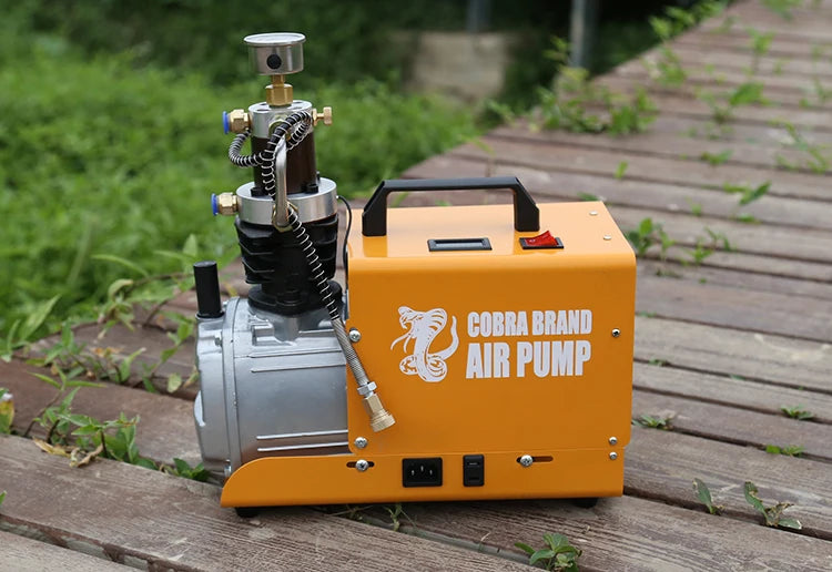 4500Psi 300Bar 30MPA 220V 110V Pcp Air Compressor Electric High Pressure Pump for Pneumatic PCP Rifle Airgun Scuba Inflator