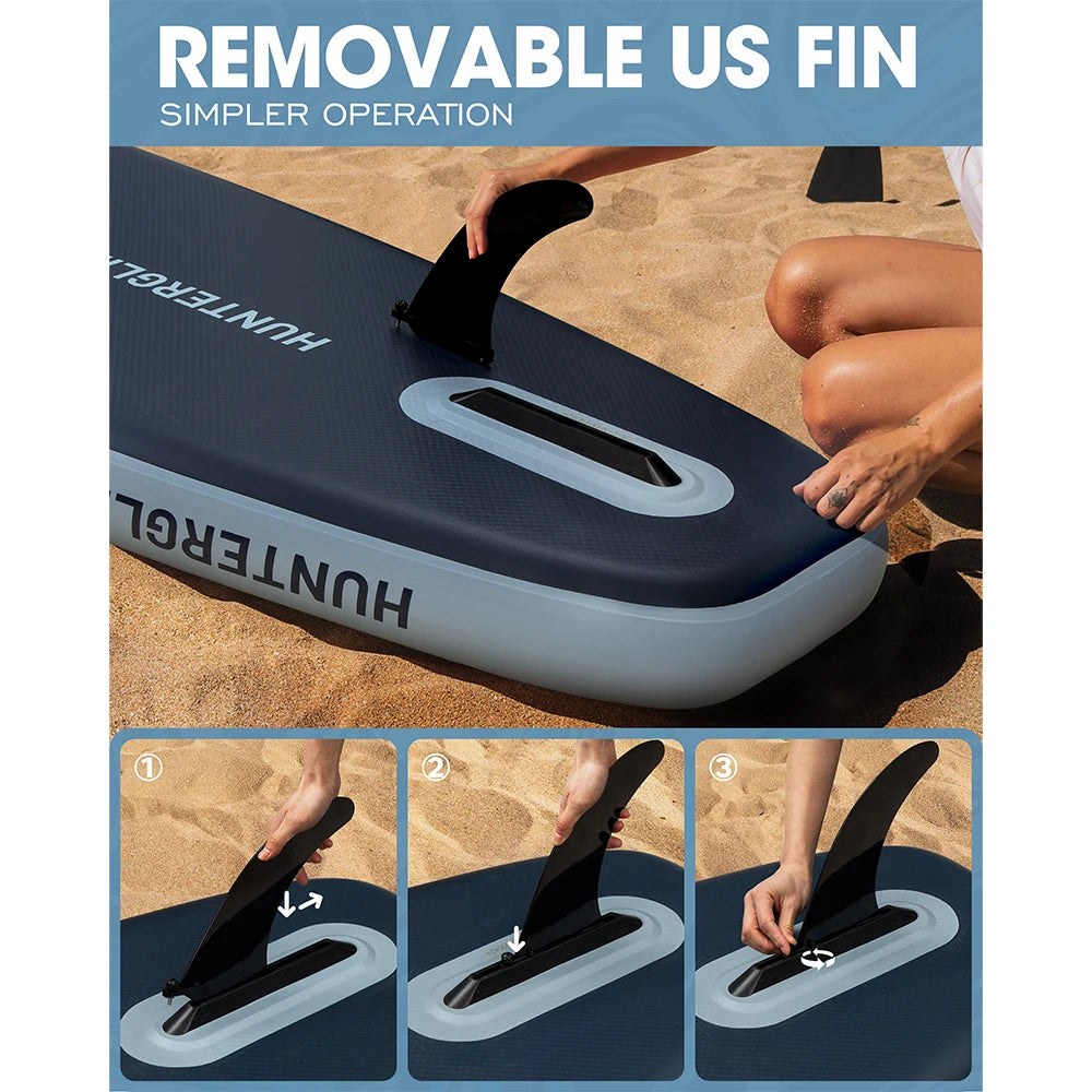 CETANA SUP Waterproof Inflatable Paddle Board 11'6'x35'x6' Standing Style Aquatic With Fishing Accessories SUB Board