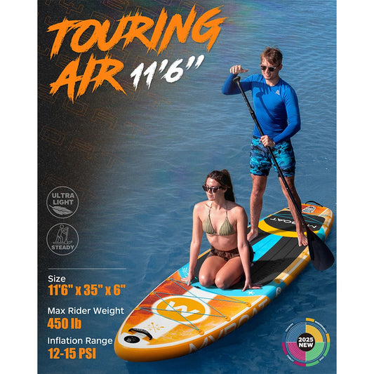 SUP Waterproof Inflatable Paddle Board 11'6''x34''x6"