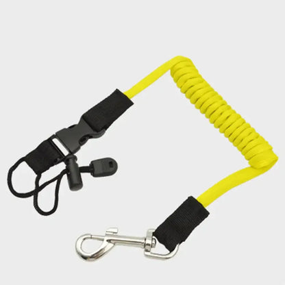 Kayak Paddle Safety Rope Spring Loaded Slip Cord Inflatable Paddleboard Kayak Surf Paddling Tie Down Paddle Holder Water Sports