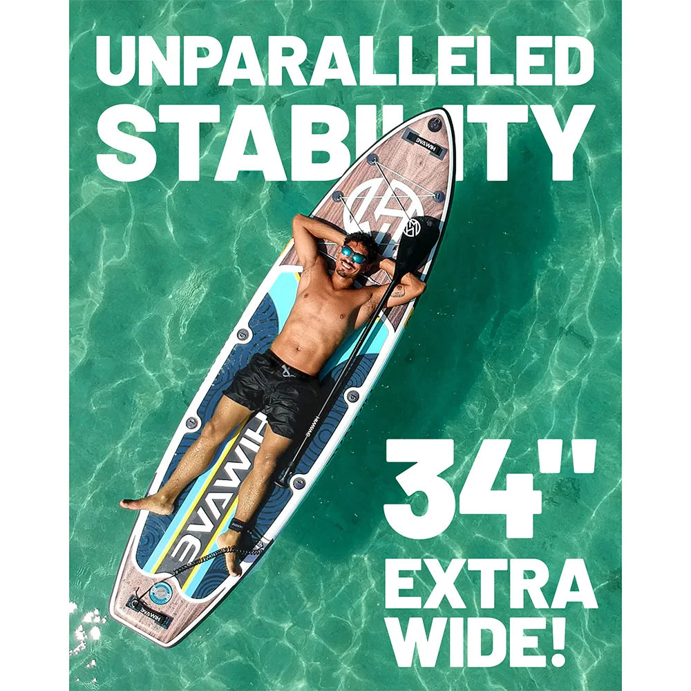 Myboat HIWAVE Waterproof Inflatable Paddle Sup Board Adult Standing Style Aquatic With Accessories SUB