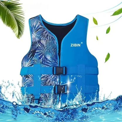 Rafting Neoprene Life Jacket Swimming Fishing Women Vest Snorkeling For Adult Kids Kayaking Boating Survival Suit Sports Men