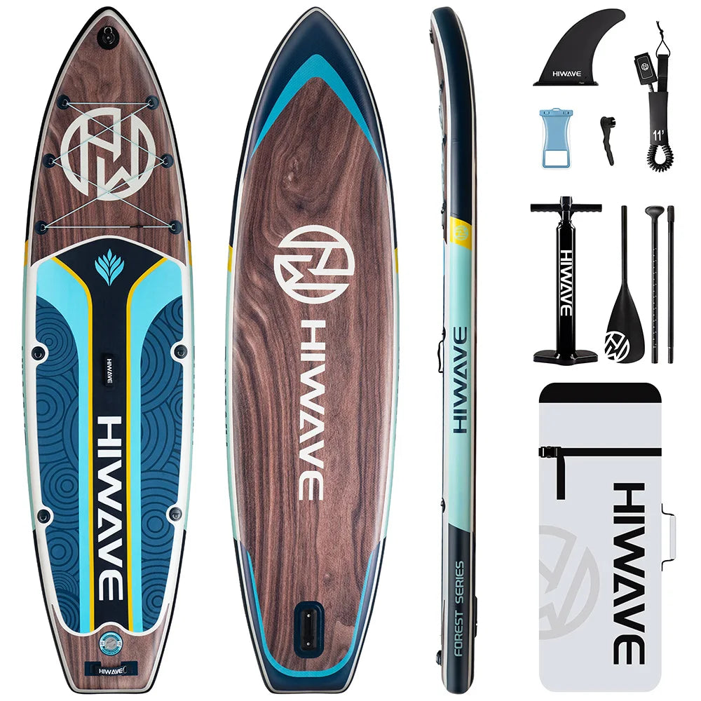 Myboat HIWAVE Waterproof Inflatable Paddle Sup Board Adult Standing Style Aquatic With Accessories SUB