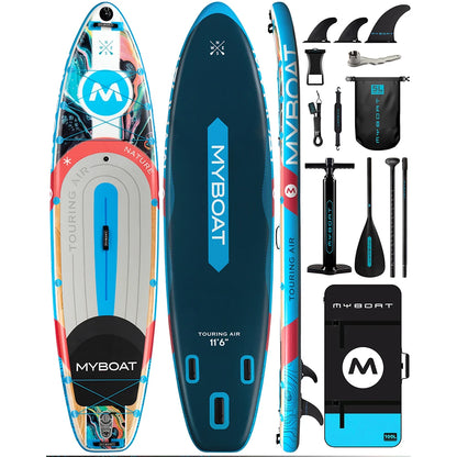 SUP Waterproof Inflatable Paddle Board 11'6''x34''x6"