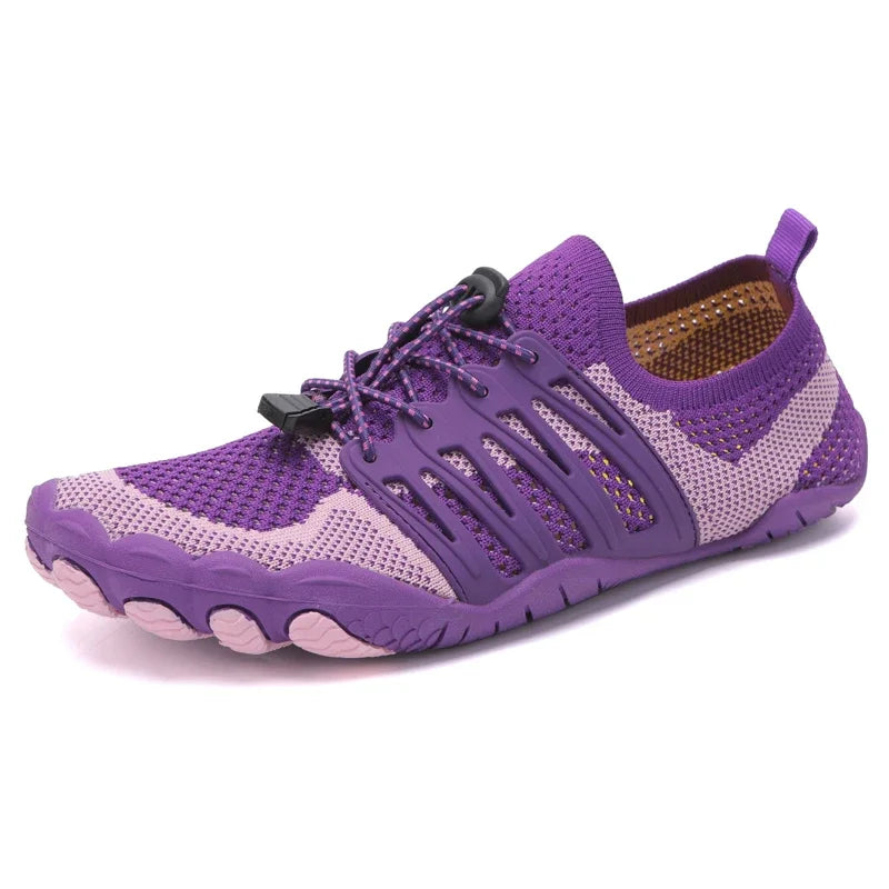 Unisex Quick-drying Aqua Shoes Non-slip Drainage Beach Swimming Pool Surf Wading Diving Boating Kayaking Water Sneakers