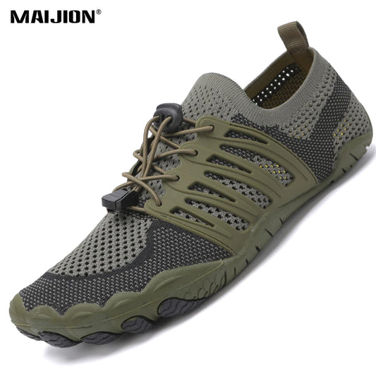 Unisex Quick-drying Aqua Shoes Non-slip Drainage Beach Swimming Pool Surf Wading Diving Boating Kayaking Water Sneakers