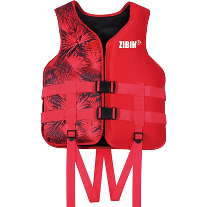 Rafting Neoprene Life Jacket Swimming Fishing Women Vest Snorkeling For Adult Kids Kayaking Boating Survival Suit Sports Men