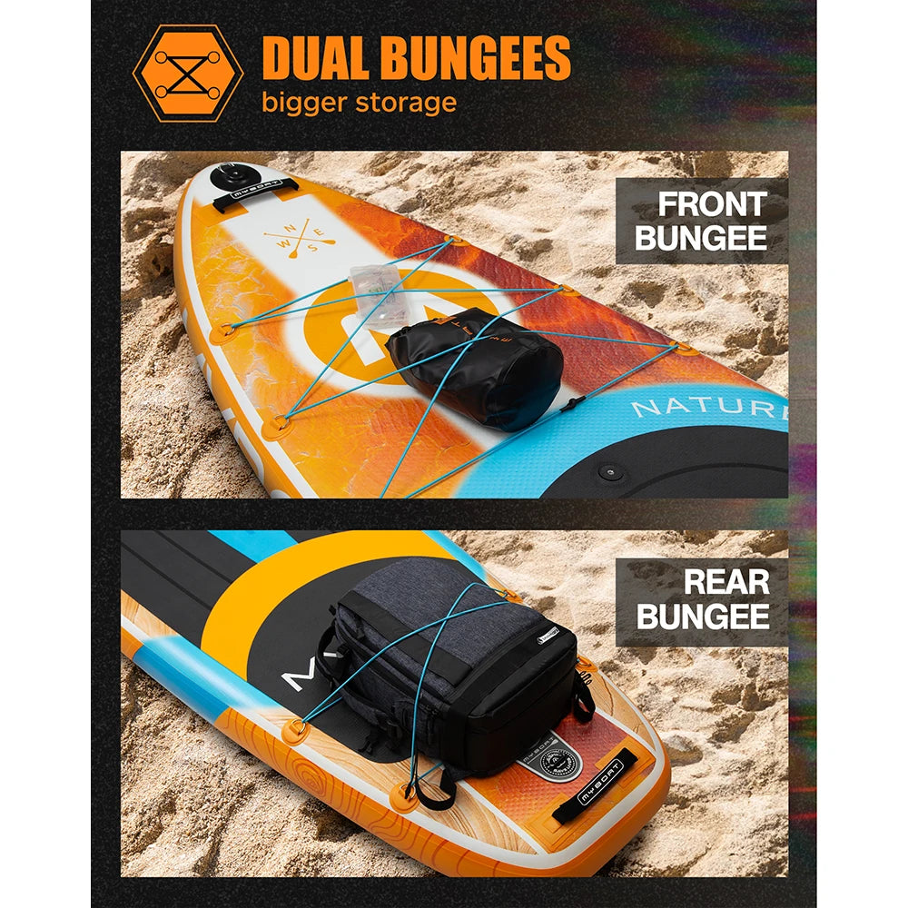SUP Waterproof Inflatable Paddle Board 11'6''x34''x6"